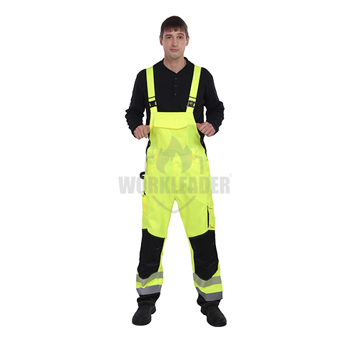 High Visibility Flame Resistant Bib Overall 4725R