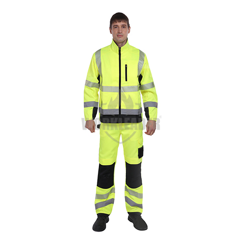 Hi-vis Water proof Jacket and Pants 6701